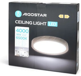 Aigostar - Plafoniera LED LED/36W/230V 6500K diametro 48,1 cm