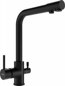 Mexen Duero rubinetto da cucina, nero - 671600-70