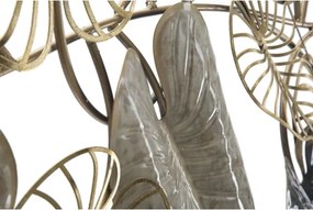Pannello decorativo in ferro trama foglie 131x61x4,5 cm Century