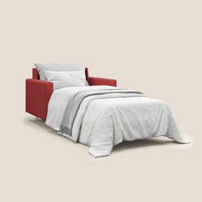Megan poltrona letto in microfibra smacchiabile T11