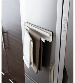 Porta asciugamani magnetico inclinabile bianco Tower - YAMAZAKI