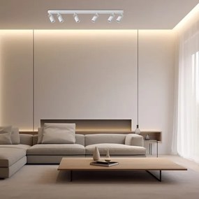 Faretto NEO 6xGU10/8W/230V bianco