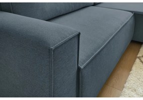 Divano letto angolare blu scuro (variabile) Nihad structural - Bobochic Paris