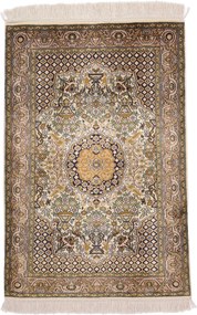Cashmere Silk Tappeto orientale 70x100 (Indian) Annodato A Mano