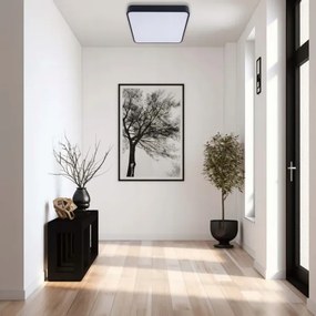 Plafoniera LED FELIZ LED/50W/230V 4000K 40x60 cm nero