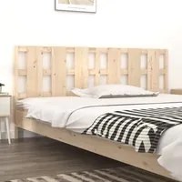 Testiera per Letto 205,5x4x100 cm in Legno Massello di Pino cod mxl 46392