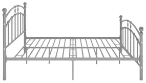Giroletto grigio in metallo 200x200 cm