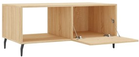 Tavolino da Salotto Rovere Sonoma 90x50x40 cm Legno Multistrato