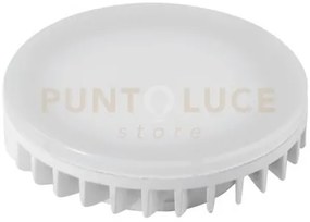 Gla310c- lampadina gx53 in ceramica bianca 3000k 750lm 9w d.7,5cm
