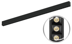 Plafoniera Lineare LED 40W 120cm, UGR16, DALI2, PHILIPS Certadrive - Bianca o nera Colore Bianco Variabile CCT, Colore del corpo Nero