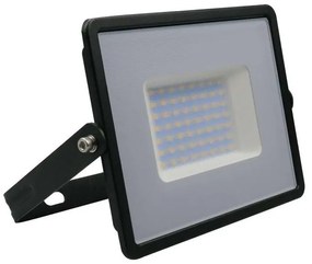 Faro Led Flood Light 50W 4300lm IP65 Slim 198X167X28mm Carcassa Nera Luce 6500K SKU-215960