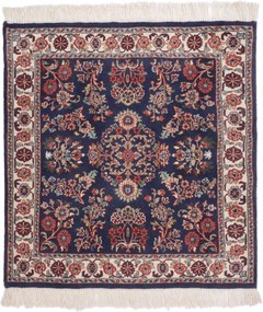 Sarouk Tappeto orientale 90x90 (Indian) Annodato A Mano