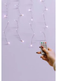 Tenda natalizia a LED dimmerabile per esterni CURTAIN 360xLED/8,4W/230V 2x2 m IP44 bianco caldo +TC