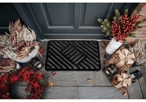 Stuoia di cocco 45x75 cm Coco Black - Hanse Home