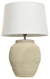 Lampada da tavolo Home ESPRIT Bianco Ceramica 50 W 220 V 40 x 40 x 60 cm