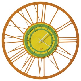 Arti & Mestieri Orologio da parete grande dai colori accesi Big Pop d. 50