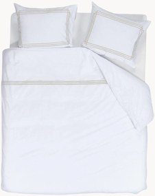 Set di biancheria da letto in cotone Leandro, set da 3