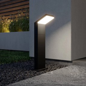 Lampioncino da giardino Yolena Arcchio, Nero, Alluminio, Moderno, Lampada LED da esterni