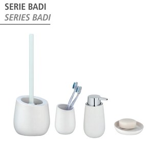 Distributore di sapone in ceramica bianca Badi - Wenko