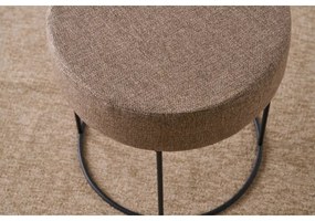 Pouf RELO Ø 40 cm marrone