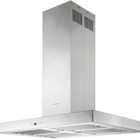 Cappa ad isola 4110 SILVERLINE argento L 90 cm