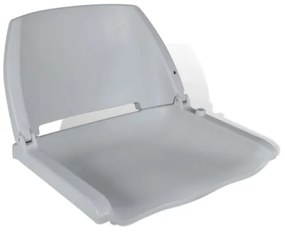 Sedile per Barca Pieghevole senza Cuscino Grigio 48x51x41 cm