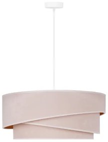 Duolla - Lampadario a sospensione con filo KOBO 1xE27/15W/230V diametro 45 cm color crema/oro