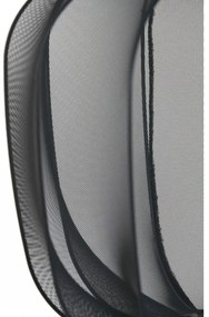 Lampadario nera con paralume in tessuto ø 40 cm Plumeria - Light &amp; Living