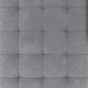 Divano angolare grigio chiaro in velluto Presley - Støraa