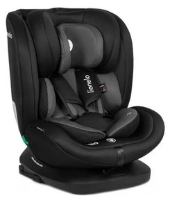 Lionelo - Seggiolino auto BASTIAAN i-Dimensioni 40-150 cm nero/grigio