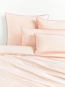 Copripiumino in cotone percalle con bordino Daria