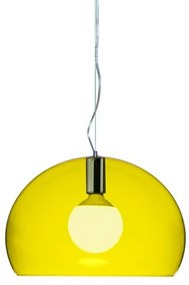 Piccolo FL/Y Lampada a Sospensione Giallo - Kartell