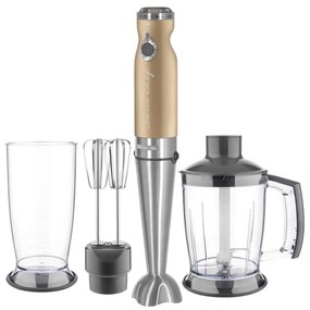 Sencor - Frullatore a immersione 4in1 1200W/230V acciaio inox/oro