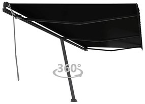 Tenda Da Sole Autoportante Manuale 600x350 Cm Antracite /