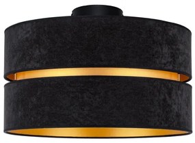 Duolla - Plafoniera DUO 1xE27/40W/230V diametro 40 cm nero/oro