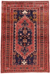 Hamedan Tappeto 130 x 190 (Iran) Annodato A Mano