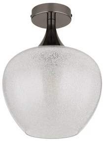 Globo 15548DK - Plafoniera MAXY 1xE27/40W/230V bianco/antracite