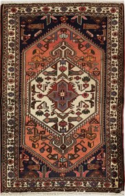 Shiraz Tappeto 80 x 130 (Iran) Annodato A Mano