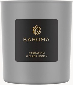 Candela profumata fatta a mano Ash (cardamomo, miele nero)