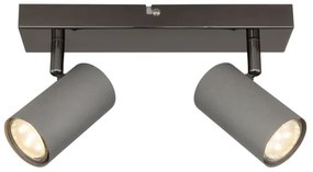 Globo 57911-2S - Faretto ROBBY 2xGU10/25W/230V