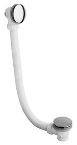 Bruckner - Set da bagno CLICK-CLACK bianco/cromo lucido