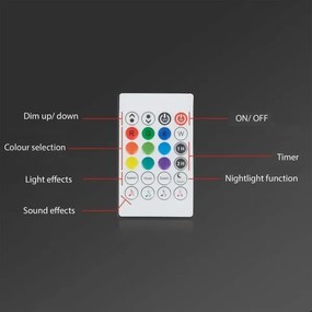 Brilo - Striscia LED RGBW dimmerabile 6,65m LED/18W/230V Wi-Fi Tuya + +TC