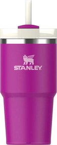 Borraccia termica rosa in acciaio inox 600 ml Quencher H2.0 FlowState Tumbler Violet Blossom – Stanley