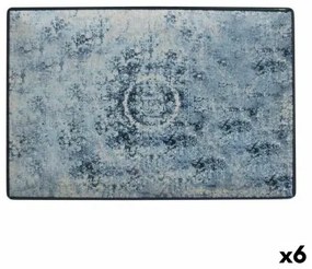 Teglia da Cucina La Mediterránea Electra Porcellana Rettangolare 30 x 20 x 2,5 cm (6 Unità)