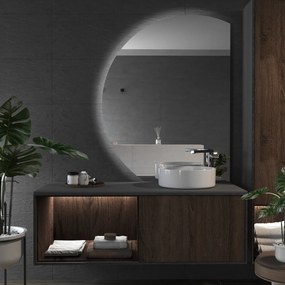 Specchio rotondo con luce LED E3