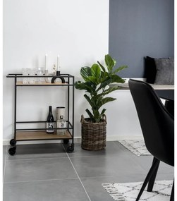 Carrello bar con decorazione in rovere Vita - House Nordic