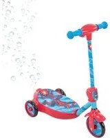 Monopattino Elettrico 3 Ruote per Bambini Sparabolle con Licenza Marvel Spiderman