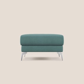 Star Pouf con piedini alti in tessuto impermeabile T02 petrolio