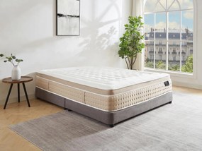 Materasso 140x190cm ibrido molle insacchettate 7 zone e gel memory rinfrescante sp. 30cm - NAZILI di YSMÉE