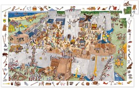 Puzzle - cavalieri - 100 pezzi